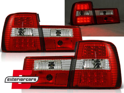 LED stražnja svjetla (crvena/kristal) / BMW serije 5 E34 (1988-1995) limuzina