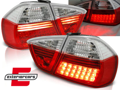 LED stražnja svjetla (crvena/kristal) / BMW serije 3 E90 limuzina (2005-2008)