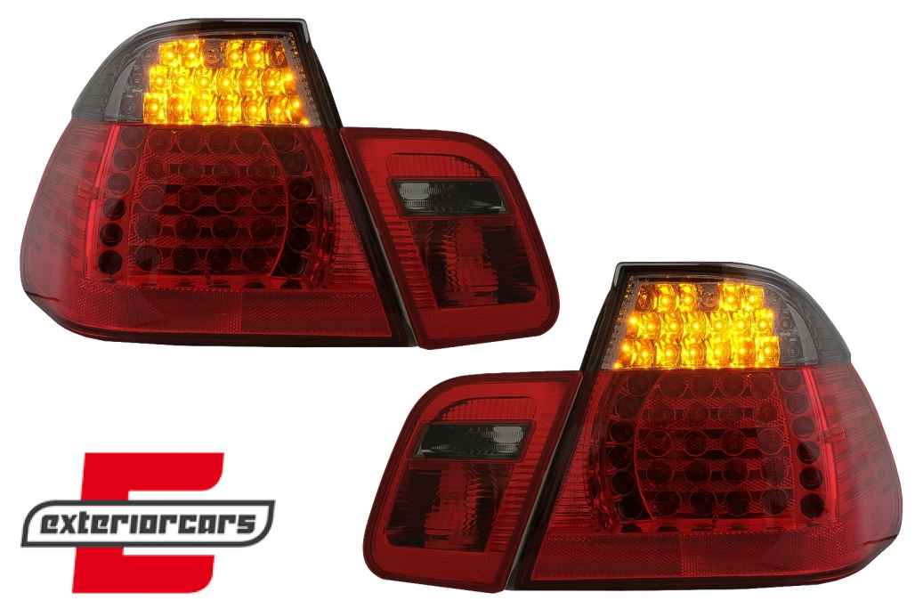 LED stražnja svjetla (crvena/smoke) / BMW serije 3 E46 limuzina (1998-08.2001) - Slika 6
