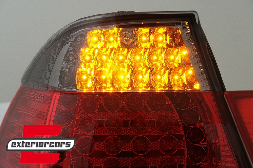 LED stražnja svjetla (crvena/smoke) / BMW serije 3 E46 limuzina (1998-08.2001) - Slika 8