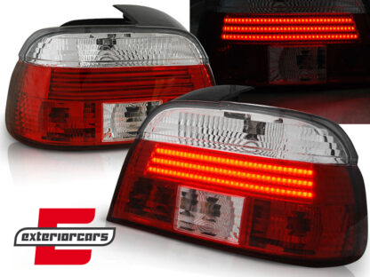 LED stražnja svjetla (crvena/kristal) / BMW serije 5 E39 limuzina (1995-08.2000)