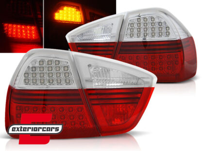 LED stražnja svjetla (crvena/kristal) / BMW serije 3 E90 limuzina (2005-2008)