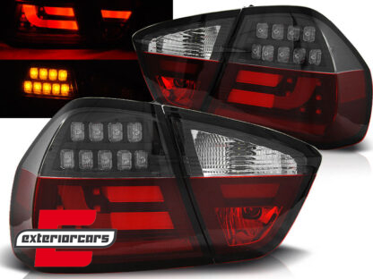 LED stražnja svjetla (crvena/kristal/crna) / BMW serije 3 E90 limuzina (2005-2008)