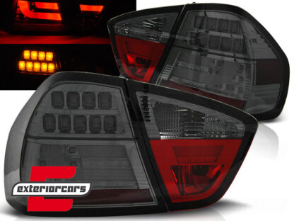 LED stražnja svjetla LedBar (smoke) / BMW serije 3 E90 limuzina (2005-2008)