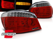 LED stražnja svjetla (crvena/kristal) / BMW serije 5 E60 (2003-03.2007) limuzina