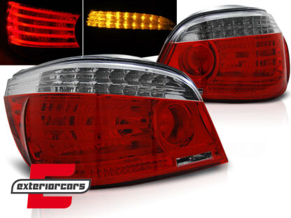 LED stražnja svjetla (crvena/kristal) / BMW serije 5 E60 (2003-03.2007) limuzina