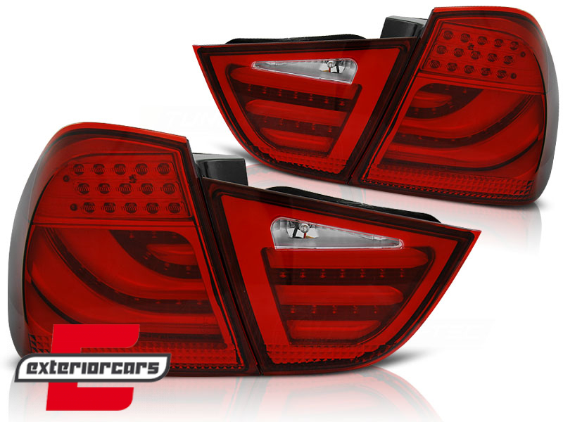 LED stražnja svjetla LedBar (crvena) / BMW serije 3 E90 LCI (2008-2011) limuzina - Slika 2