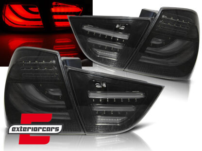 LED stražnja svjetla LedBar (smoke) / BMW serije 3 E90 LCI (2008-2011) limuzina