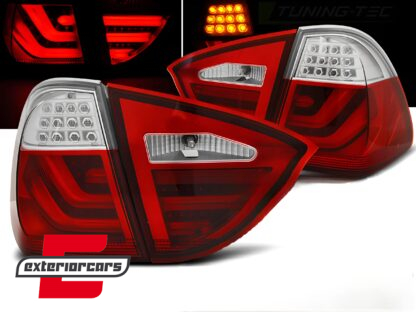 LED stražnja svjetla LedBar (crvena/kristal) BMW serije 3 E91 karavan (2005-2008)