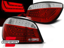 LED stražnja svjetla (crvena/kristal) / BMW serije 5 E60 (2003-03.2007) limuzina