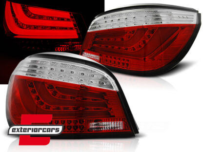 LED stražnja svjetla (crvena/kristal) / BMW serije 5 E60 LCI (03.2007-2009) limuzina