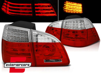 LED stražnja svjetla (crvena/kristal) / BMW serije 5 E61 (2004-03.2007) karavan
