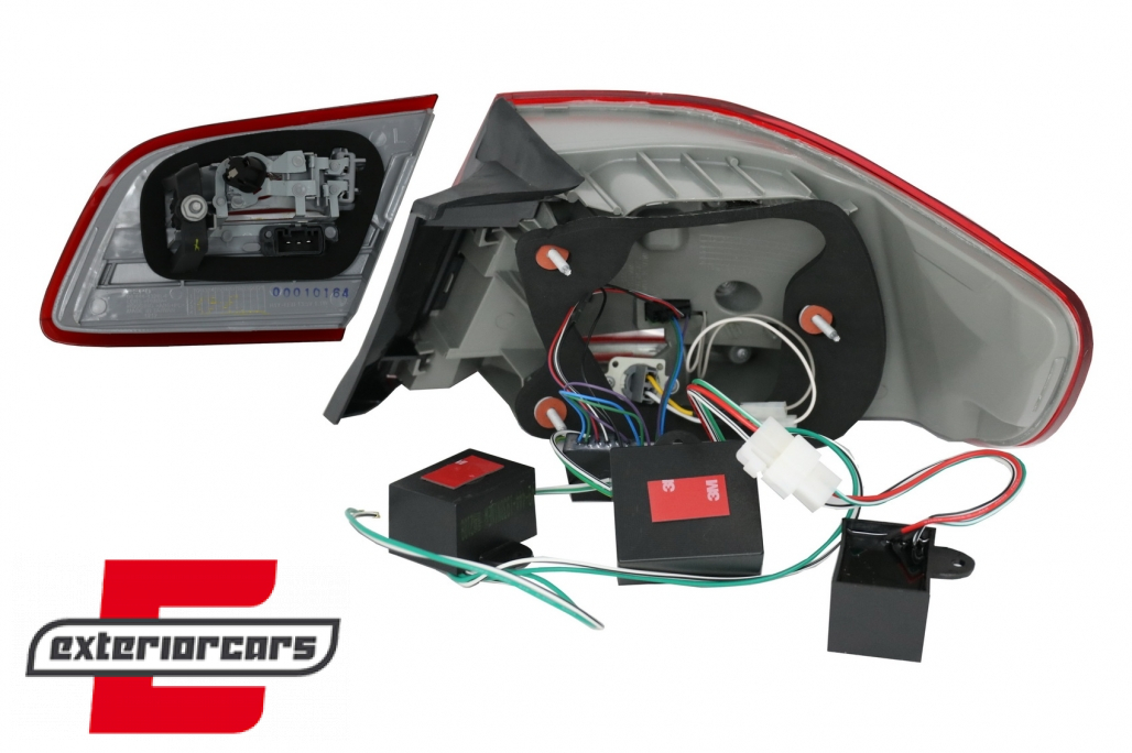 LED stražnja svjetla Facelift look (crvena/kristal) / BMW serije 3 E92 Coupe (2006-03.2010) - Slika 8