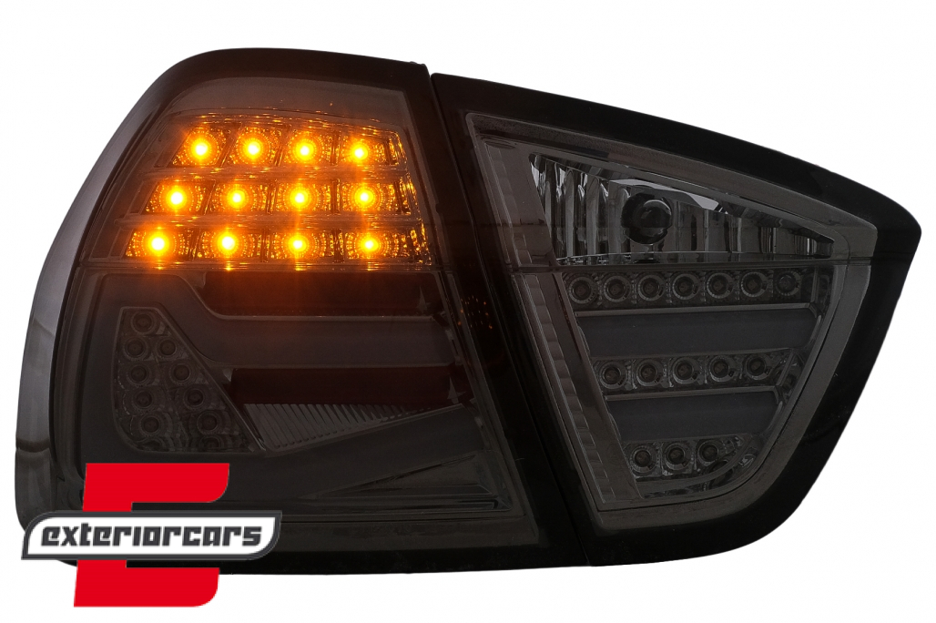 LED stražnja svjetla LightBar F30 LCI dizajn (smoke) / BMW serije 3 E90 limuzina (2005-2008) - Slika 13