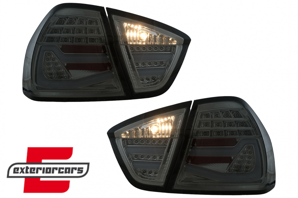 LED stražnja svjetla LightBar F30 LCI dizajn (smoke) / BMW serije 3 E90 limuzina (2005-2008) - Slika 15