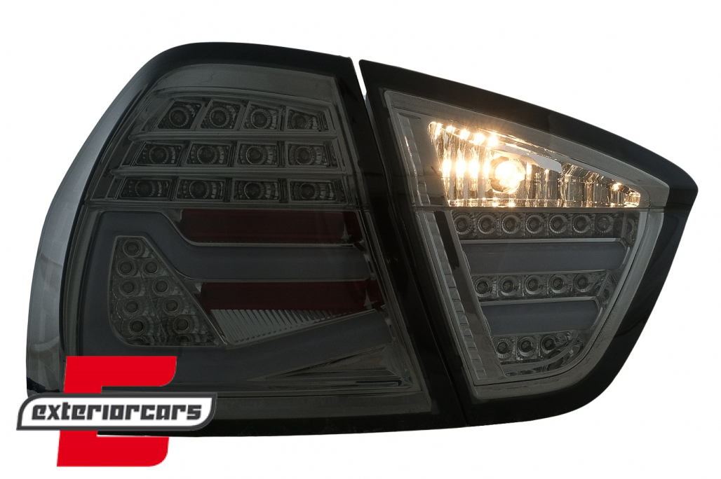 LED stražnja svjetla LightBar F30 LCI dizajn (smoke) / BMW serije 3 E90 limuzina (2005-2008) - Slika 16