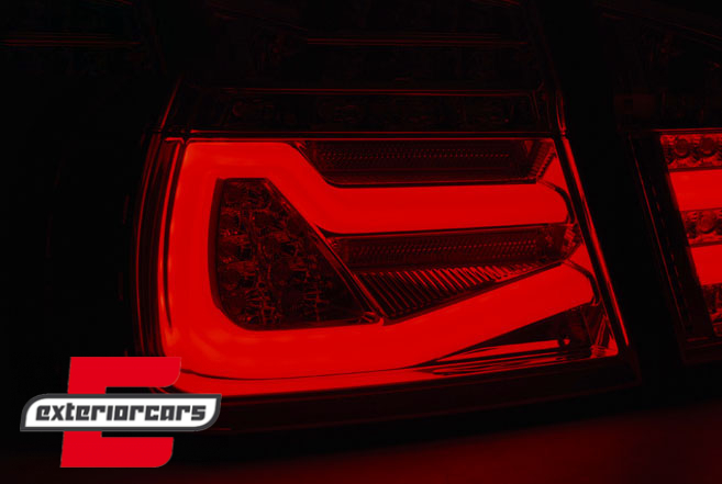 LED stražnja svjetla LightBar F30 LCI dizajn (crvena/smoke) / BMW serije 3 E90 limuzina (2005-2008) - Slika 3
