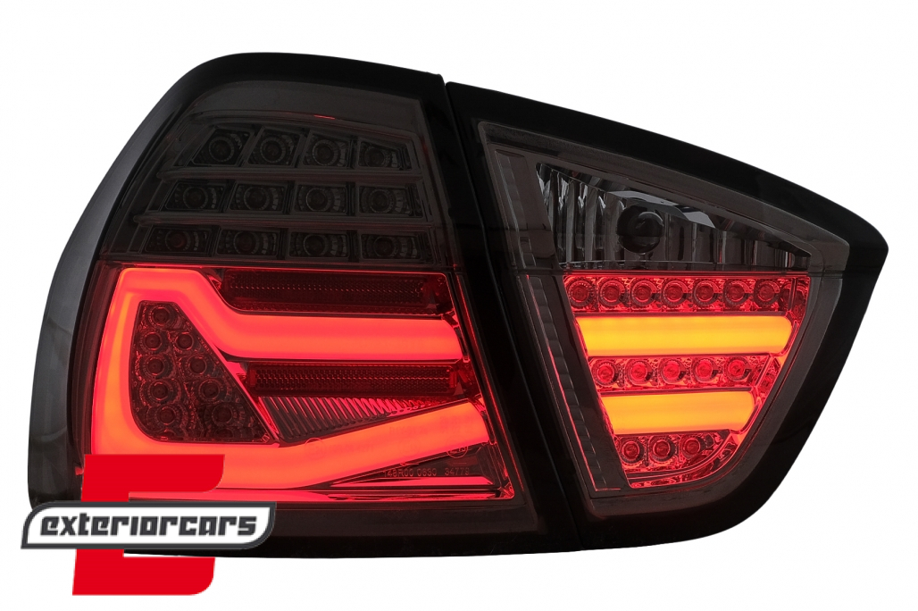 LED stražnja svjetla LightBar F30 LCI dizajn (smoke) / BMW serije 3 E90 limuzina (2005-2008) - Slika 6