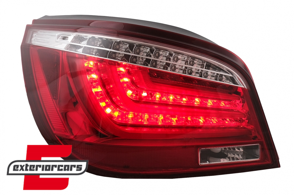 LED stražnja svjetla (crvena/kristal) / BMW serije 5 E60 LCI (03.2007-2009) limuzina - Slika 5