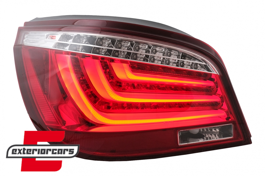 LED stražnja svjetla (crvena/kristal) / BMW serije 5 E60 LCI (03.2007-2009) limuzina - Slika 8