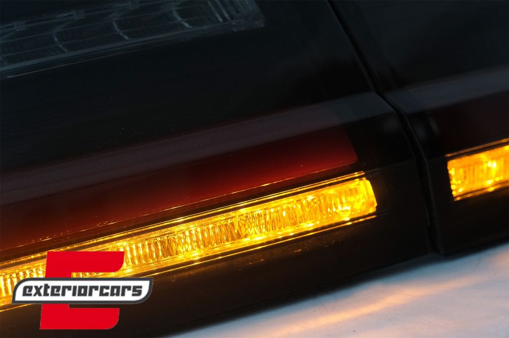 Full LED stražnja svjetla LedBar SEQ žmigavci (crna/smoke) / BMW serije 3 F30 (2011-2019) - Slika 12