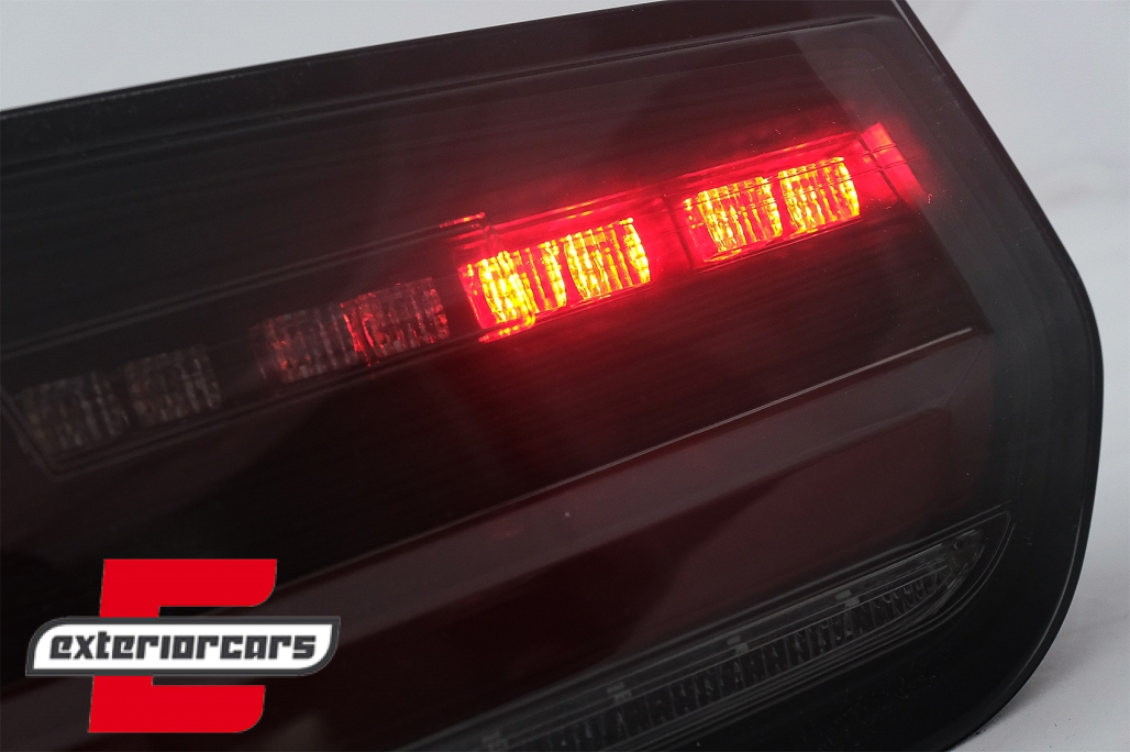 Full LED stražnja svjetla LedBar SEQ žmigavci (crna/smoke) / BMW serije 3 F30 (2011-2019) - Slika 7