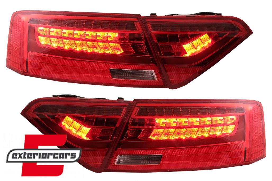 LED stražnja svjetla SEQ žmigavci Facelift dizajn / Audi A5 8T Coupe Cabrio Sportback (2007-2011) - Slika 12