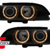 Prednja svjetla Angel Eyes Xenon (crna) / BMW serije 5 E39 (09.1995-06.2003) - Slika 2