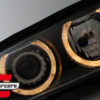 Prednja svjetla Angel Eyes Xenon (crna) / BMW serije 5 E39 (09.1995-06.2003) - Slika 4