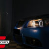 Prednja svjetla Angel Eyes (crna) / BMW serije 3 E90 limuzina E91 karavan (03.2005-08.2008) - Slika 14
