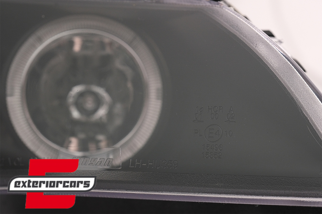 Prednja svjetla Angel Eyes LED žmigavci (crna) / BMW serije 5 E60 E61 (2003-2007) - Slika 21