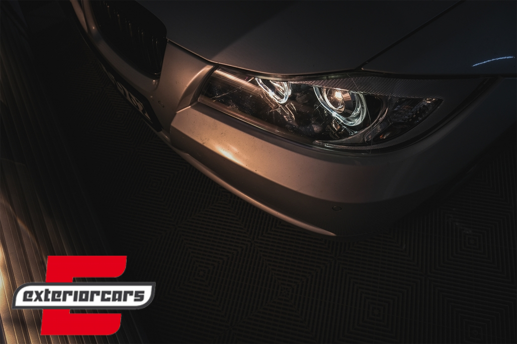 Prednja svjetla LED Angel Eyes (crna) / BMW serije 3 E90 limuzina E91 karavan (03.2005-2011) - Slika 20