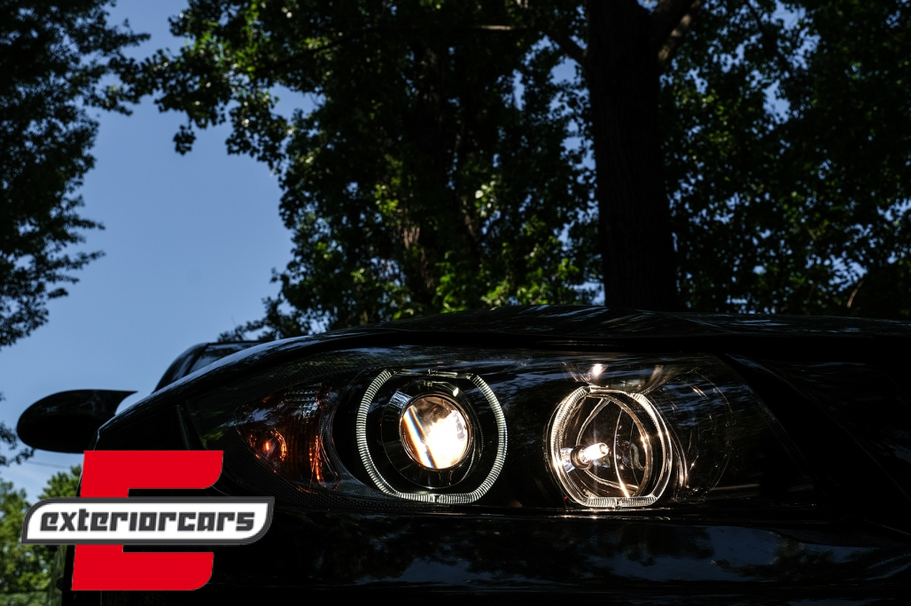 Prednja svjetla LED Angel Eyes (crna) / BMW serije 3 E90 limuzina E91 karavan (03.2005-2011) - Slika 33