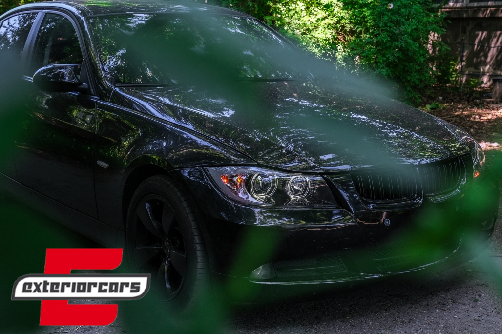 Prednja svjetla LED Angel Eyes (crna) / BMW serije 3 E90 limuzina E91 karavan (03.2005-2011) - Slika 36
