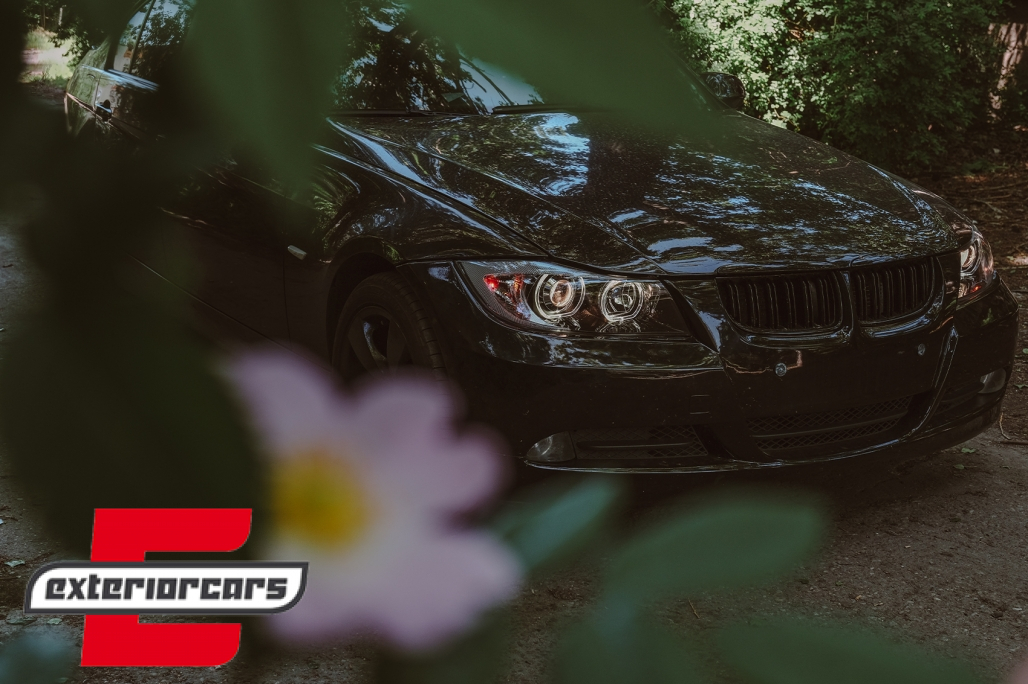 Prednja svjetla LED Angel Eyes (crna) / BMW serije 3 E90 limuzina E91 karavan (03.2005-2011) - Slika 37