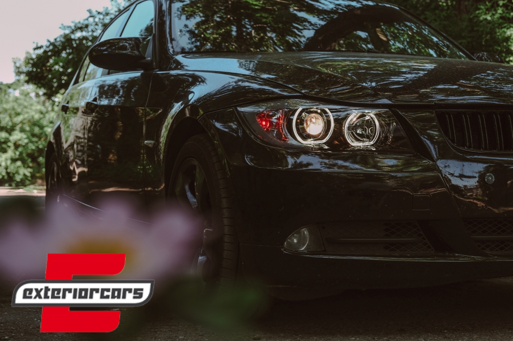 Prednja svjetla LED Angel Eyes (crna) / BMW serije 3 E90 limuzina E91 karavan (03.2005-2011) - Slika 38