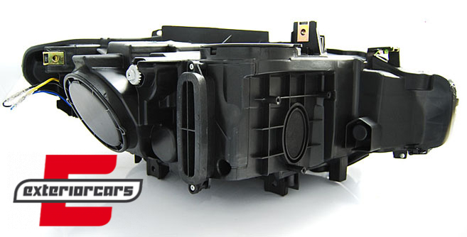 Prednja svjetla 3D LED U-dizajn Xenon (crna) / BMW serije 3 F30 F31 limuzina karavan (10.2011-05.2015) - Slika 3