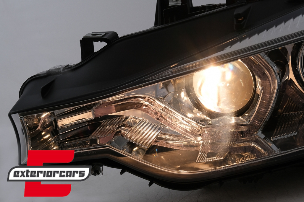 Prednja svjetla Angel Eyes LED DRL (chrome) / BMW serije 3 F30 F31 limuzina karavan (10.2011-05.2015) - Slika 11