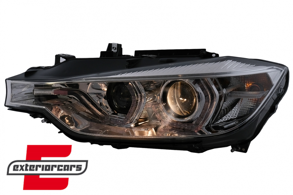 Prednja svjetla Angel Eyes LED DRL (chrome) / BMW serije 3 F30 F31 limuzina karavan (10.2011-05.2015) - Slika 13