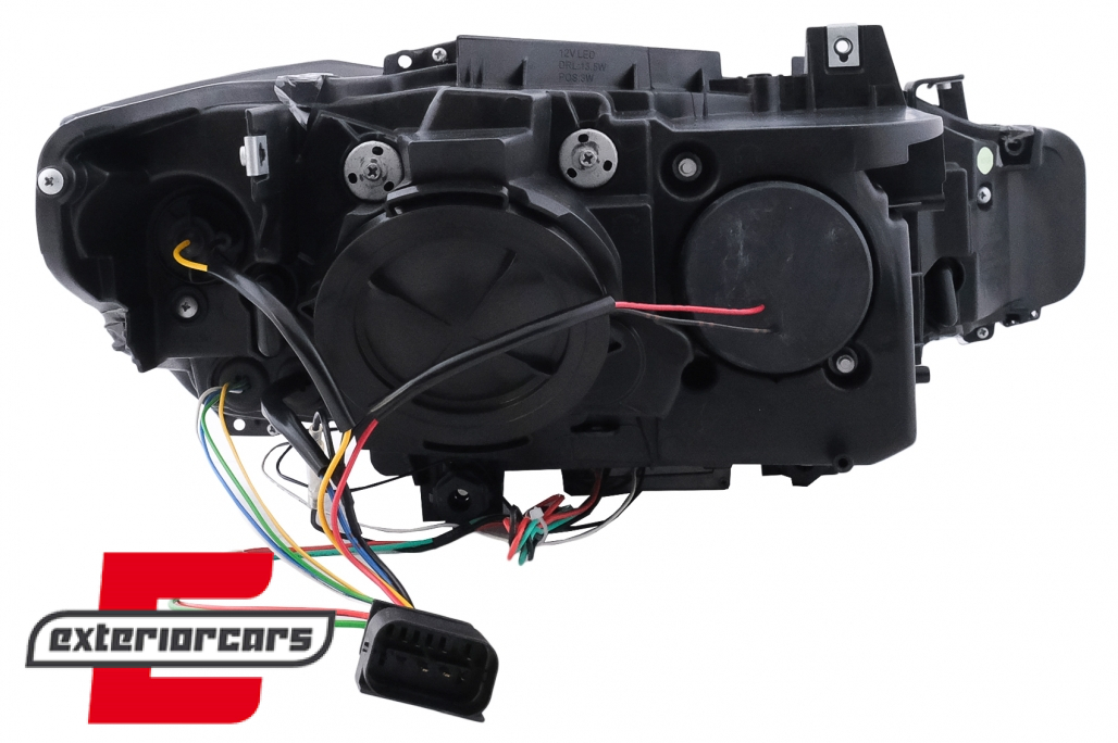 Prednja svjetla Angel Eyes LED DRL (chrome) / BMW serije 3 F30 F31 limuzina karavan (10.2011-05.2015) - Slika 19