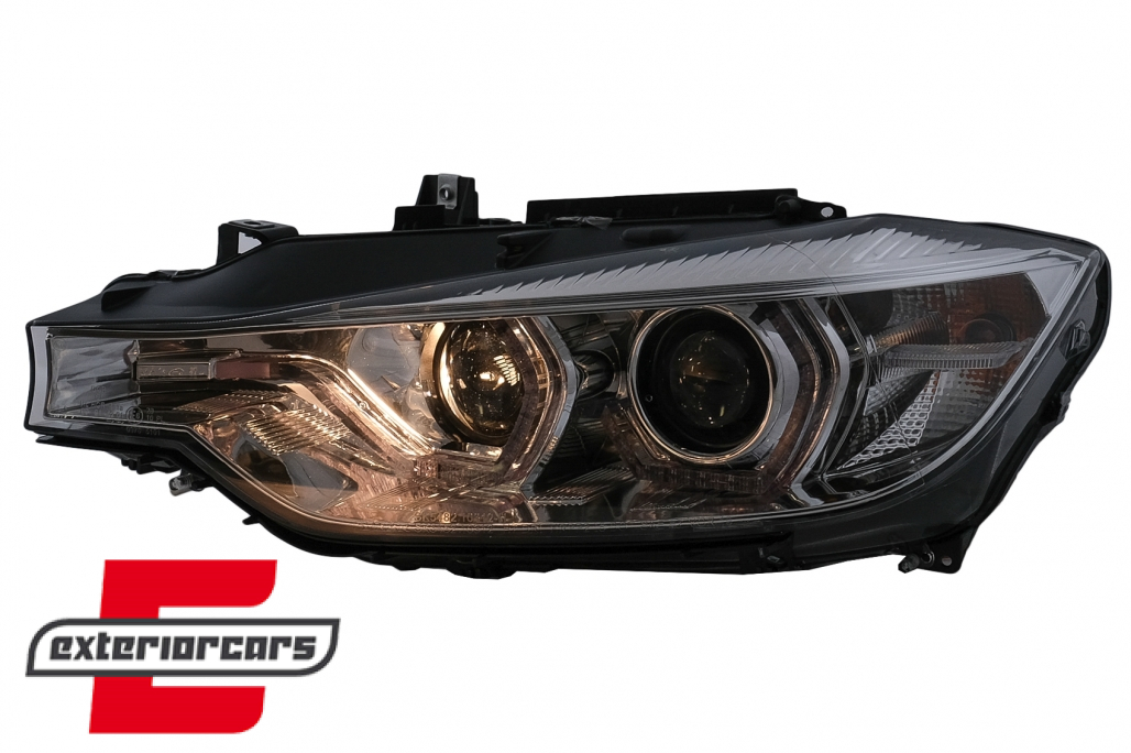 Prednja svjetla Angel Eyes LED DRL (chrome) / BMW serije 3 F30 F31 limuzina karavan (10.2011-05.2015) - Slika 9
