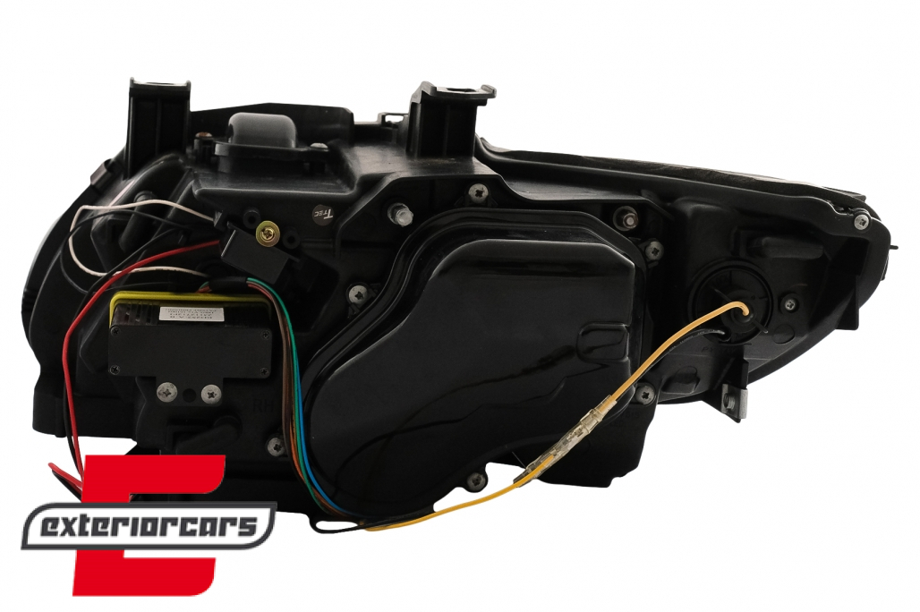 Prednja svjetla 3D LED Angel Eyes Xenon (crna) / BMW serije 3 E92 E93 (2006-2010) - Slika 13