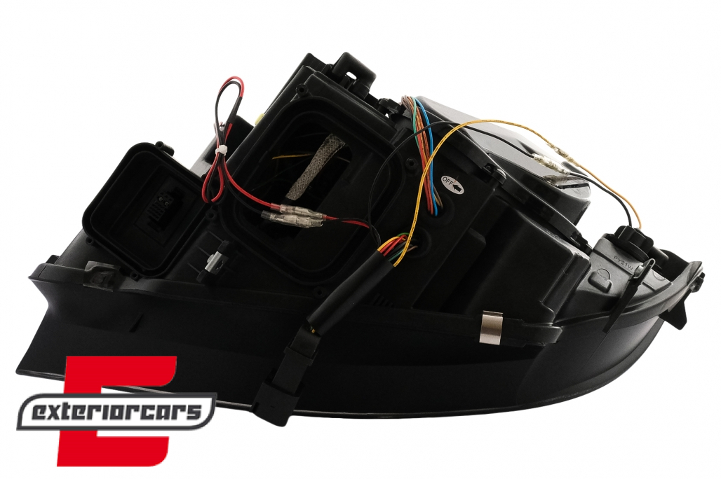 Prednja svjetla 3D LED Angel Eyes Xenon (crna) / BMW serije 3 E92 E93 (2006-2010) - Slika 14