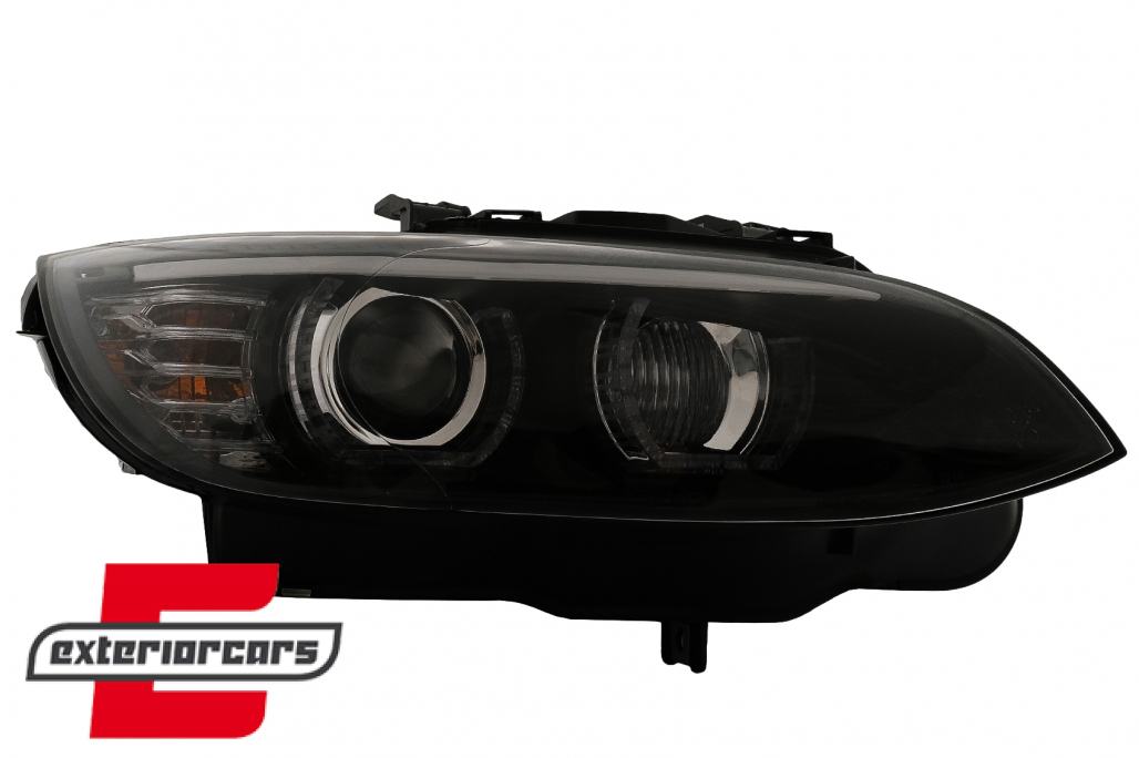 Prednja svjetla 3D LED Angel Eyes Xenon (crna) / BMW serije 3 E92 E93 (2006-2010) - Slika 7