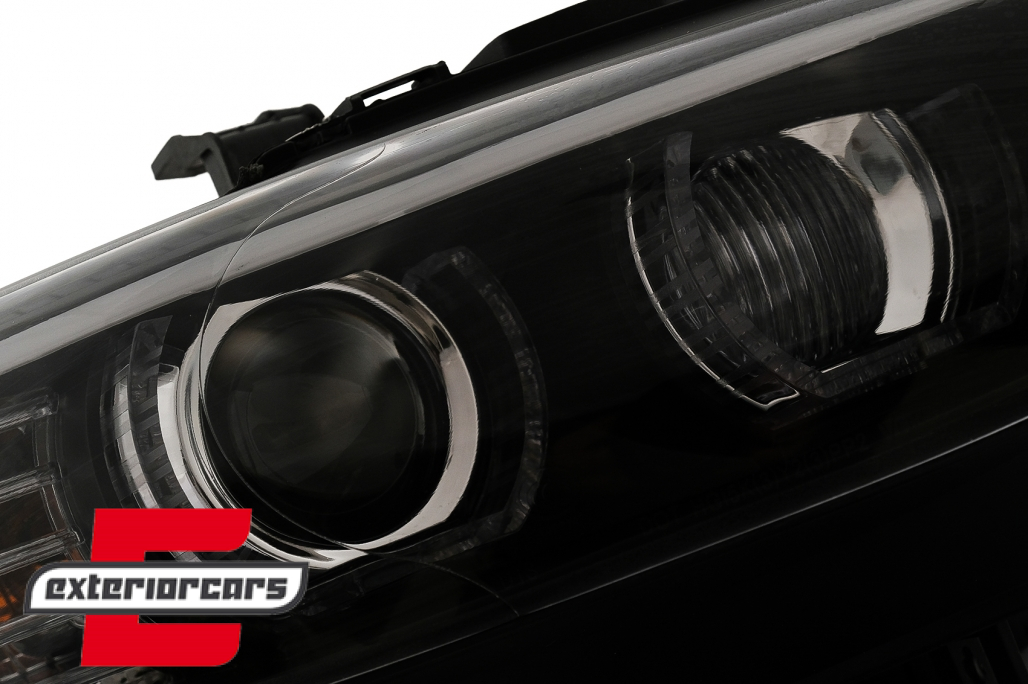 Prednja svjetla 3D LED Angel Eyes Xenon (crna) / BMW serije 3 E92 E93 (2006-2010) - Slika 8