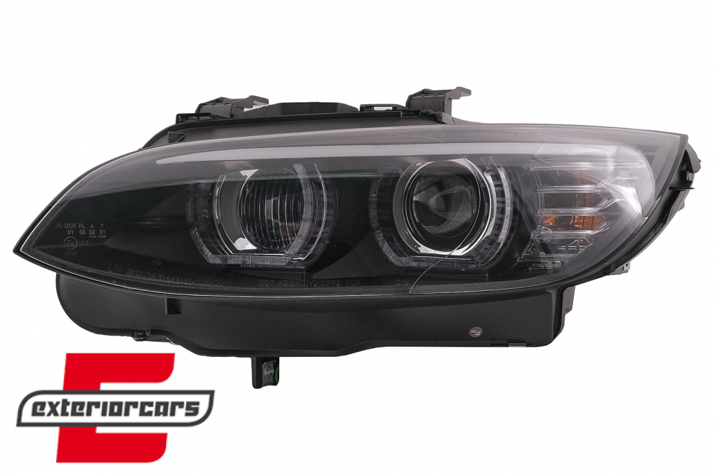 Prednja svjetla 3D LED Angel Eyes Xenon (crna) / BMW serije 3 E92 E93 (2006-2010) - Slika 12