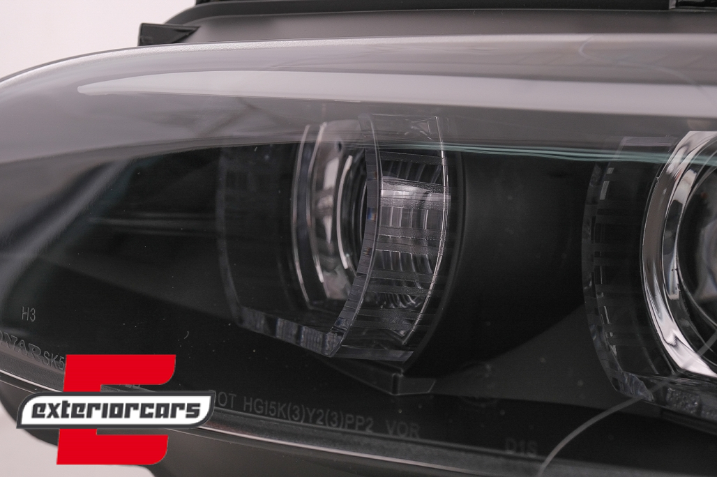 Prednja svjetla 3D LED Angel Eyes Xenon (crna) / BMW serije 3 E92 E93 (2006-2010) - Slika 15
