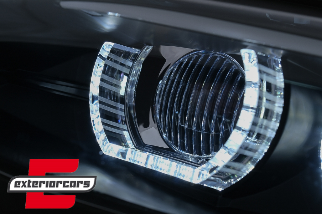 Prednja svjetla 3D LED Angel Eyes Xenon (crna) / BMW serije 3 E92 E93 (2006-2010) - Slika 6