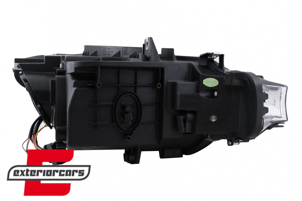 Prednja svjetla Angel Eyes LED DRL Xenon (chrome) / BMW serije 3 F30 F31 limuzina karavan (10.2011-05.2015) - Slika 9