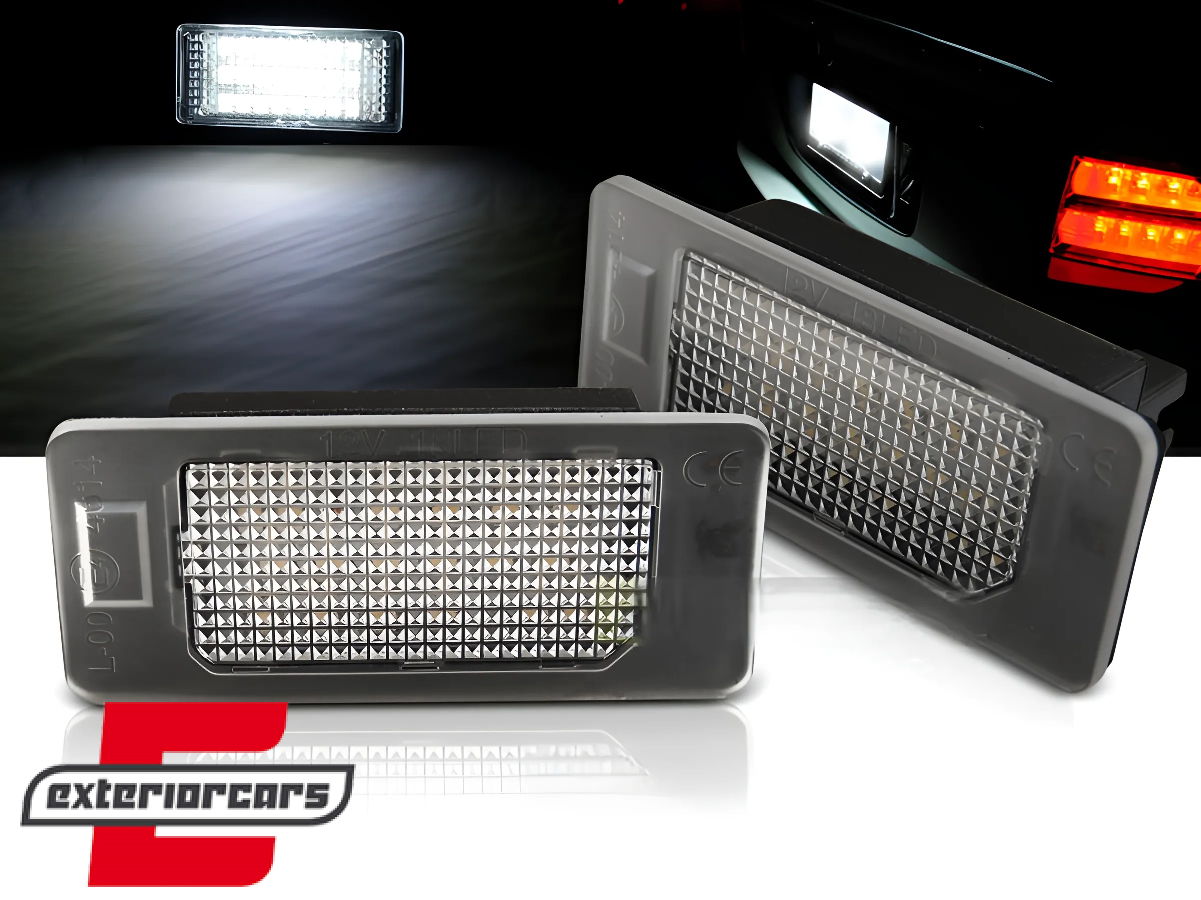 LED svjetla za registarske tablice / BMW serije 1 3 4 5 X3 F25 X5 E70 X5 F15 X6 E71 E72